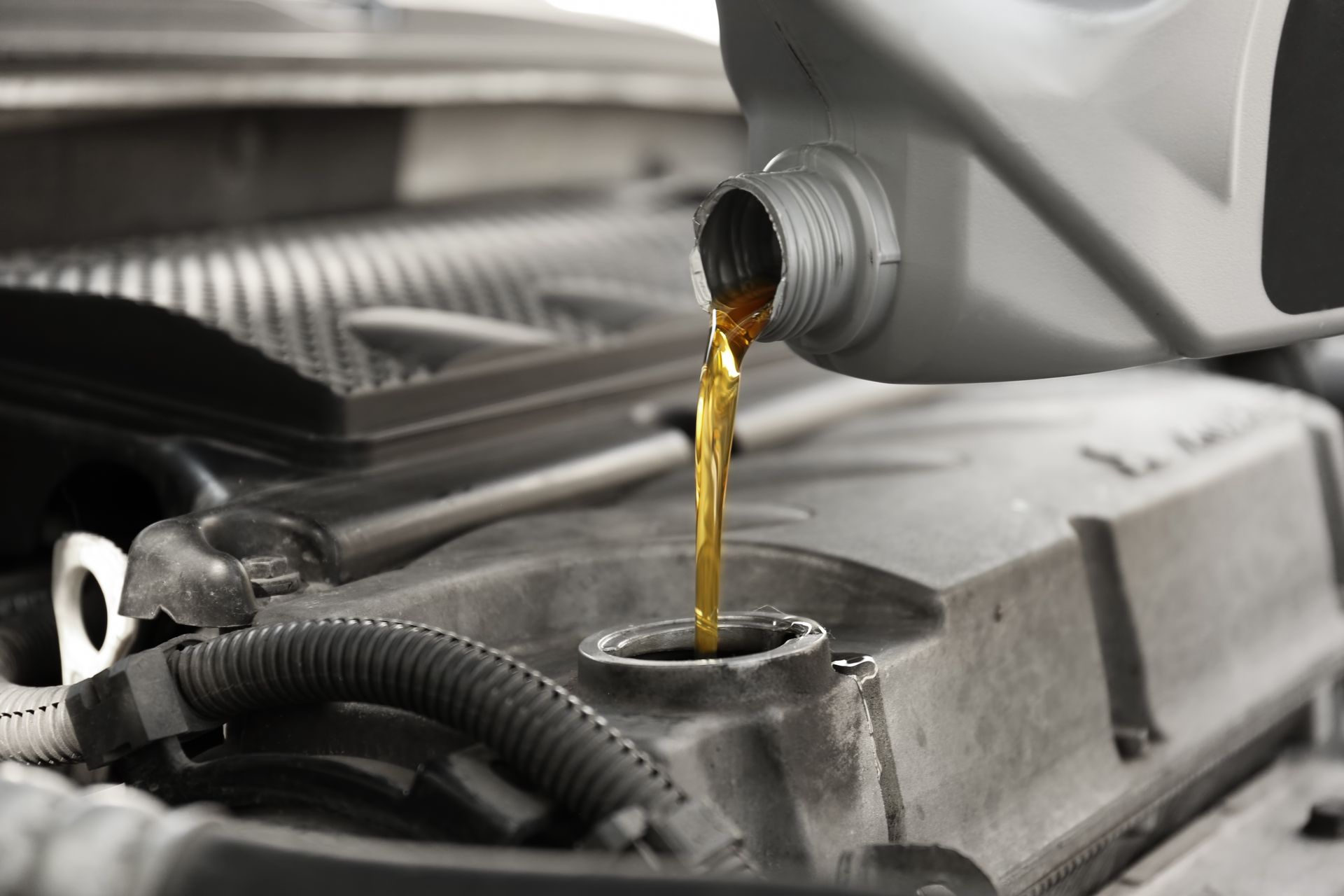 Engine Oil Fill Engine Oil Fill