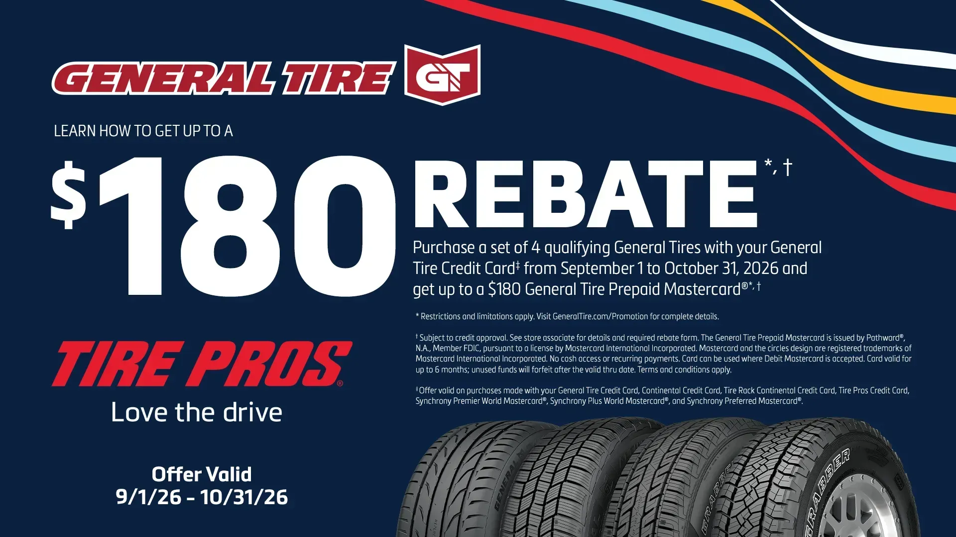 Get up to $180 back!