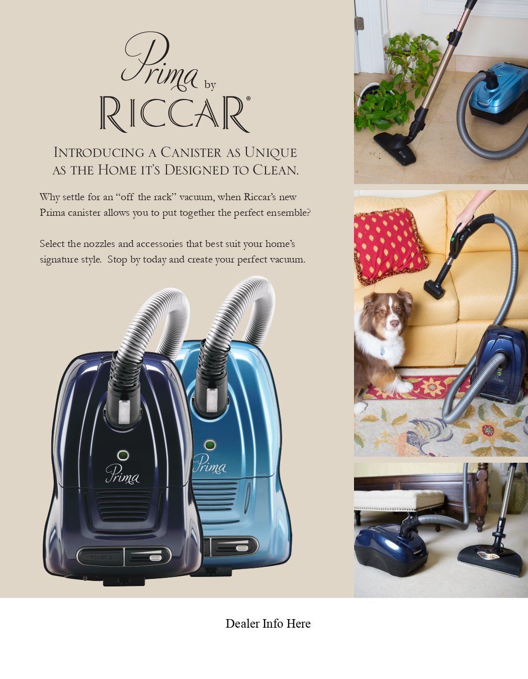 Prima Riccar Light Theme - Wilmington, NC - Cape Fear Vacuums
