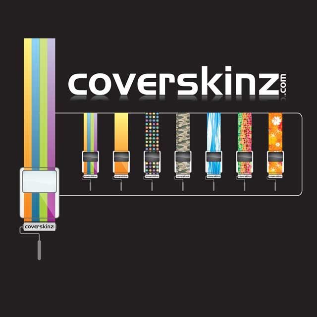Coverskinz - logo designed by Geek Queen for a device protection company