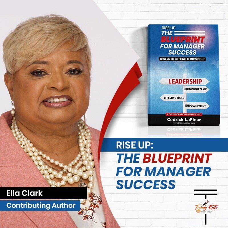 Ella Clark new book poster