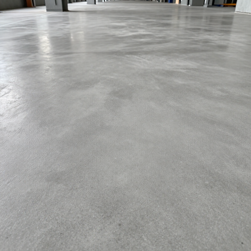 piso industrial color gris