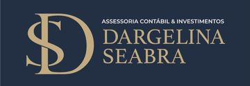 Logotipo da Dargelina Seabra, consultora de contabilidade e investimentos.