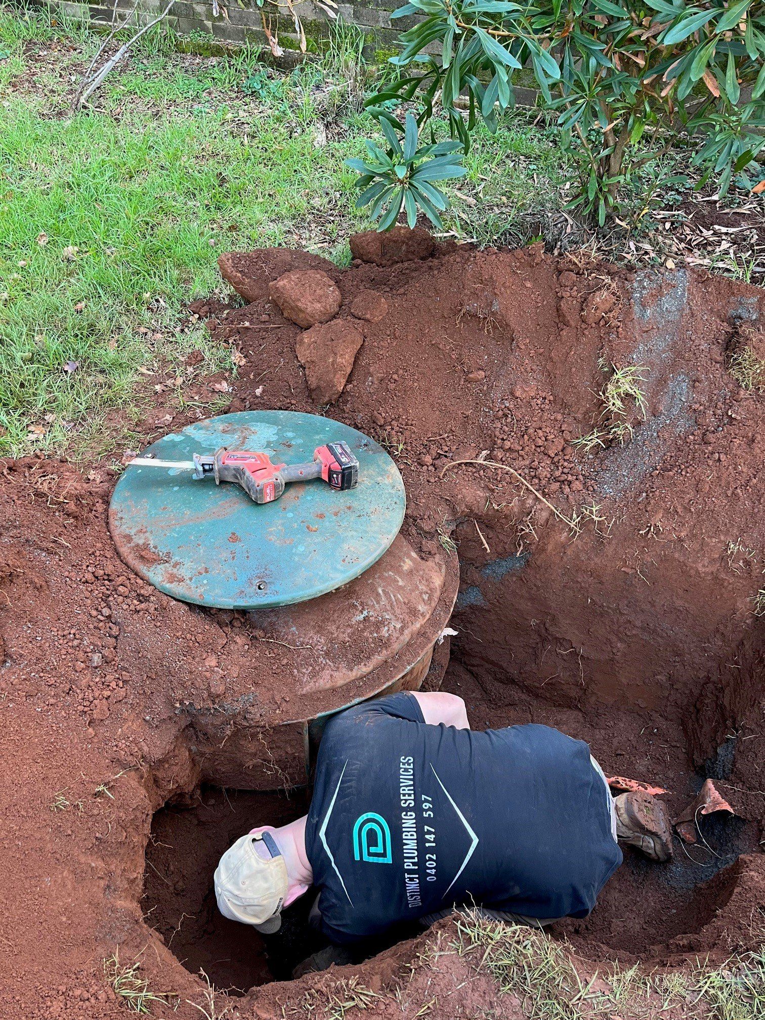 Plumber Repairs And Maintains Chrome Siphon Under The Washbasin — Distinct Plumbing Services In Kiama, NSW