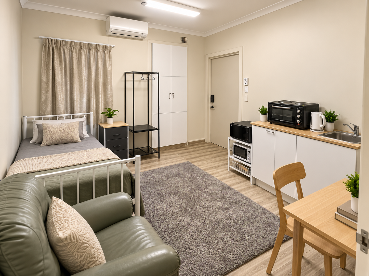 hotel room 