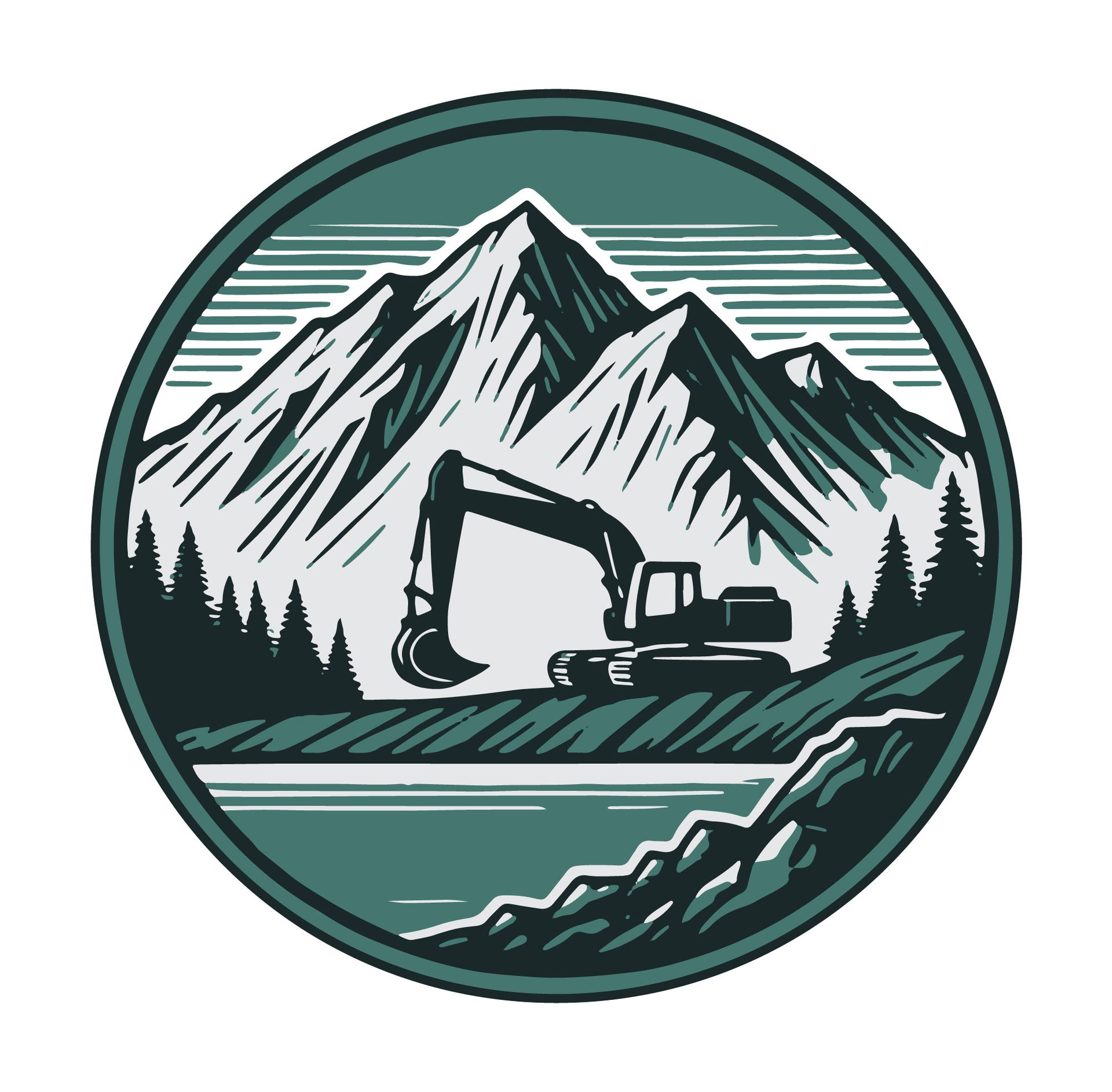 Flathead Excavation Logo