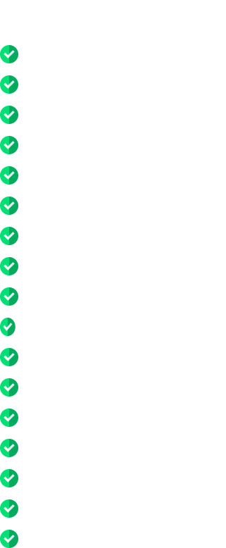 Una fila de billetes de dólar verdes sobre un fondo blanco.