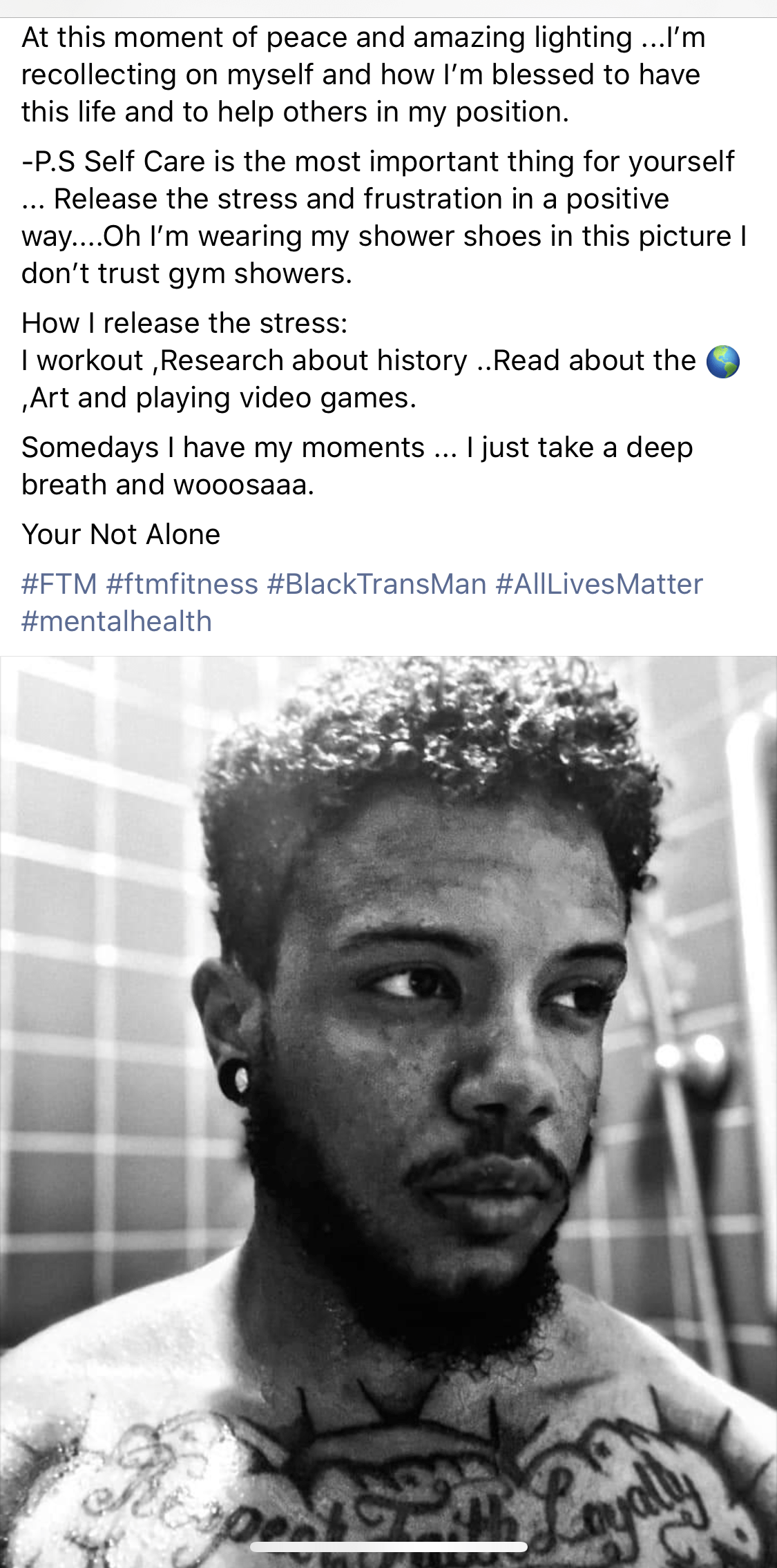 Self care from the man himself