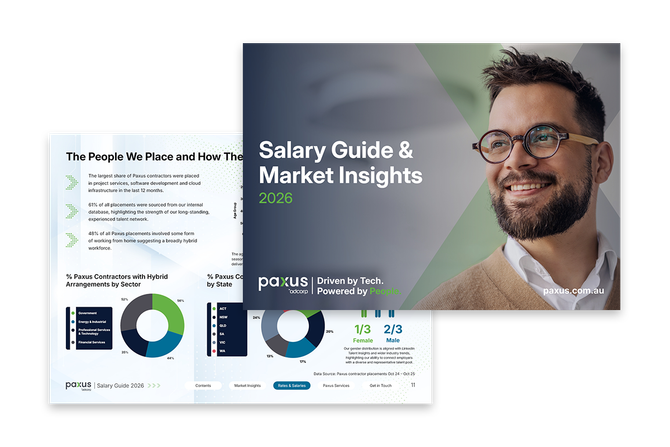 A salary guide for contractors and permanent salaries