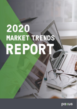 The cover of the 2020 market trends report