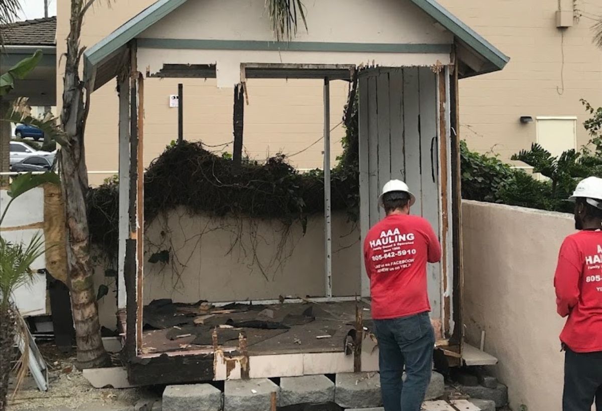 Cost to Tear Down a Shed in Ventura County