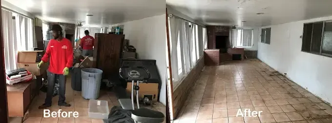 Before and After office Cleanout in Ventura County