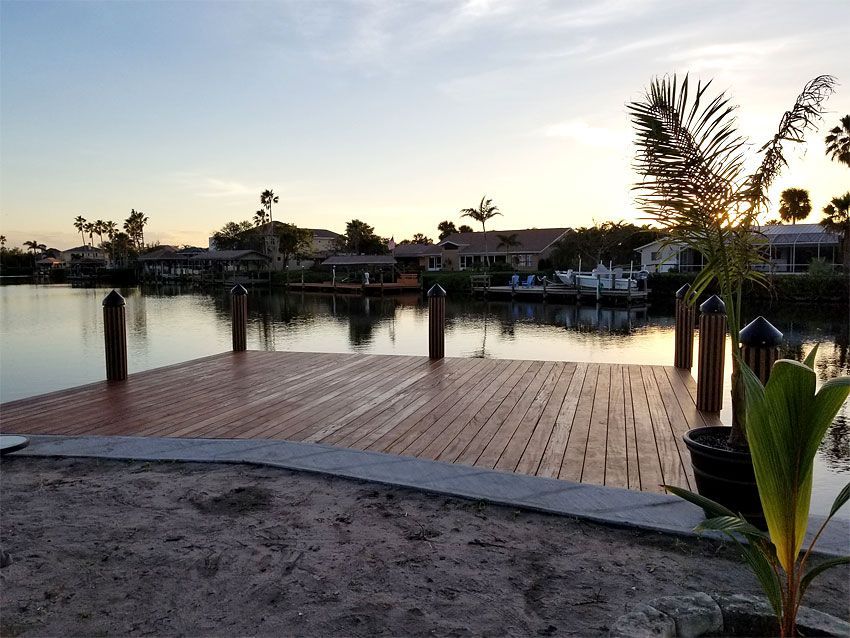 Lake Dock — Cocoa Beach, FL — Darrell’s Docks