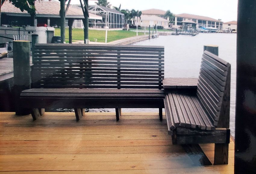 Bench — Cocoa Beach, FL — Darrell’s Docks