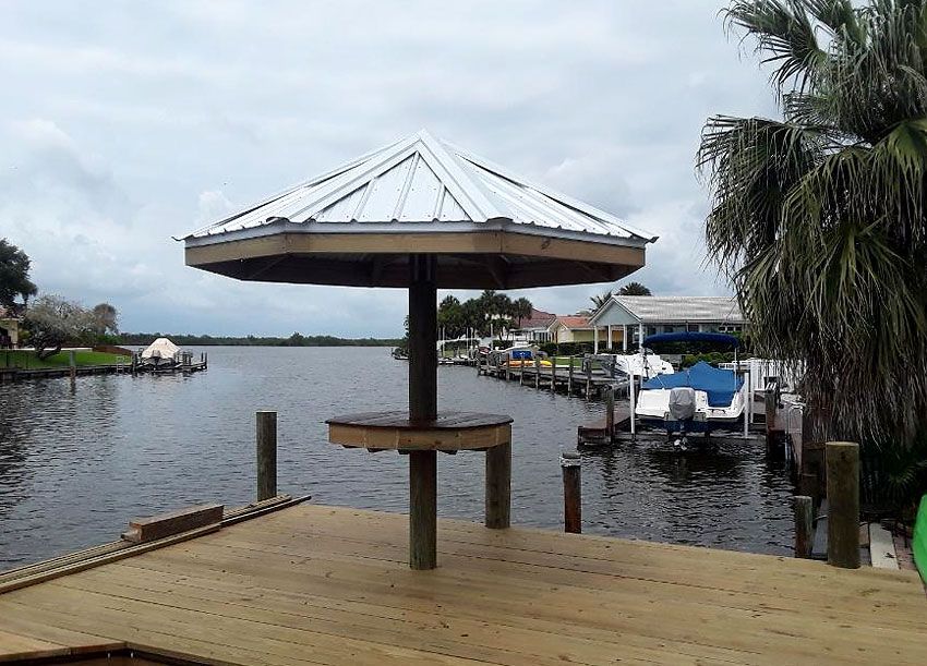 Sun Shade — Cocoa Beach, FL — Darrell’s Docks