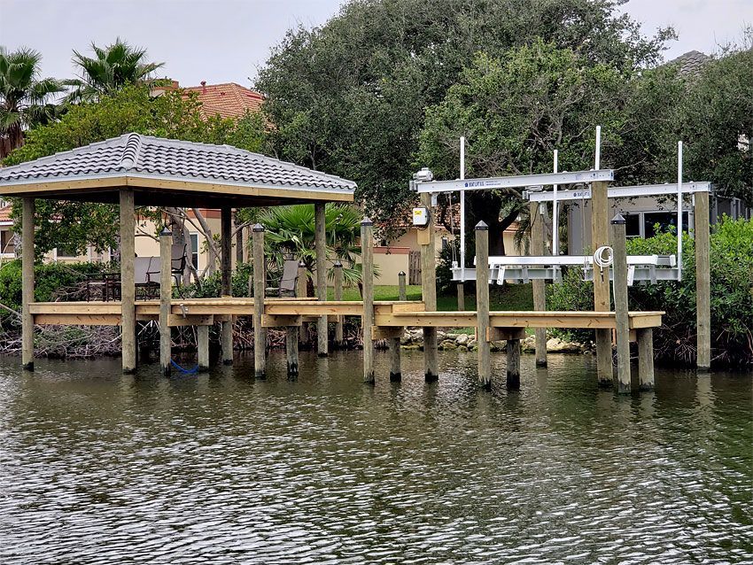 Area For Boats — Cocoa Beach, FL — Darrell’s Docks