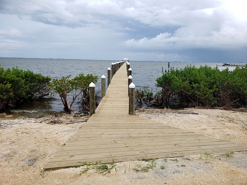 Beach Dock — Cocoa Beach, FL — Darrell’s Docks