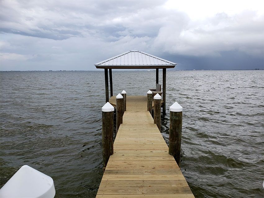 Dock Walkway — Cocoa Beach, FL — Darrell’s Docks
