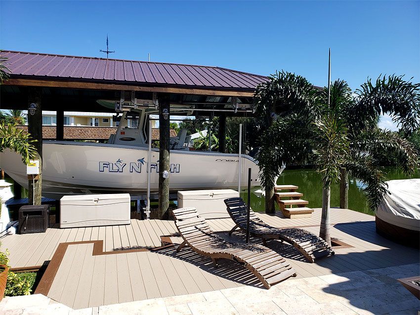 Deck Seating — Cocoa Beach, FL — Darrell’s Docks