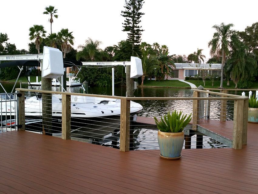 Dock Area — Cocoa Beach, FL — Darrell’s Docks