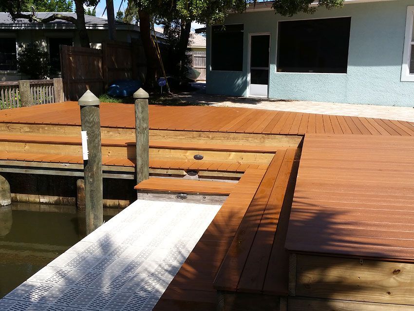Leveled Deck — Cocoa Beach, FL — Darrell’s Docks
