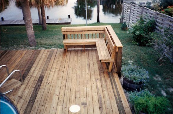 Bench On The Edge — Cocoa Beach, FL — Darrell’s Docks