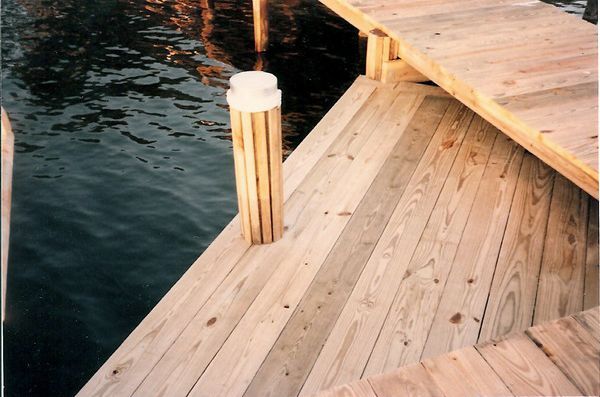 Light With Decorative Trim Strips — Cocoa Beach, FL — Darrell’s Docks