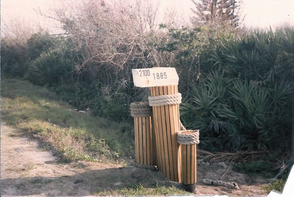 Piling Mailbox — Cocoa Beach, FL — Darrell’s Docks