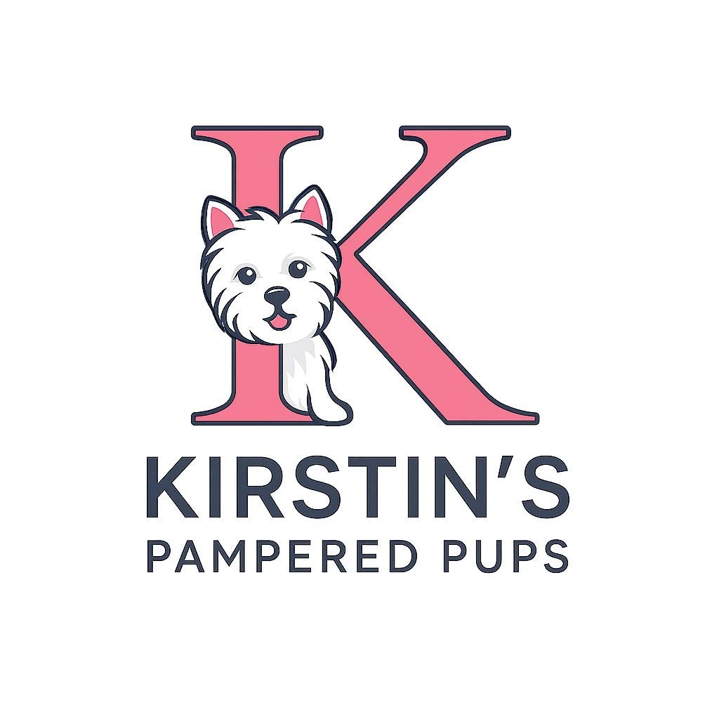 Logo for Kirstin's Pampered Pups