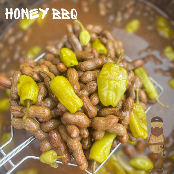 Honey BBQ Boiled Peanuts