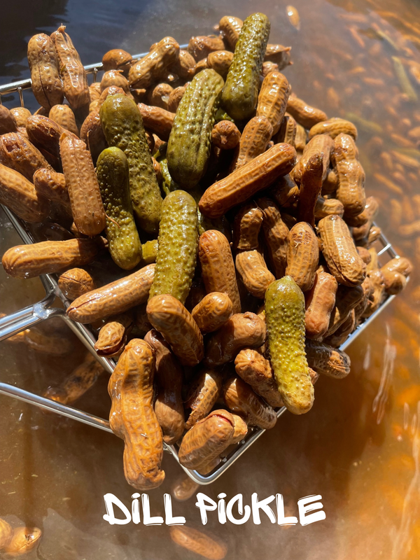 Dill Pickle Boiled Peanuts