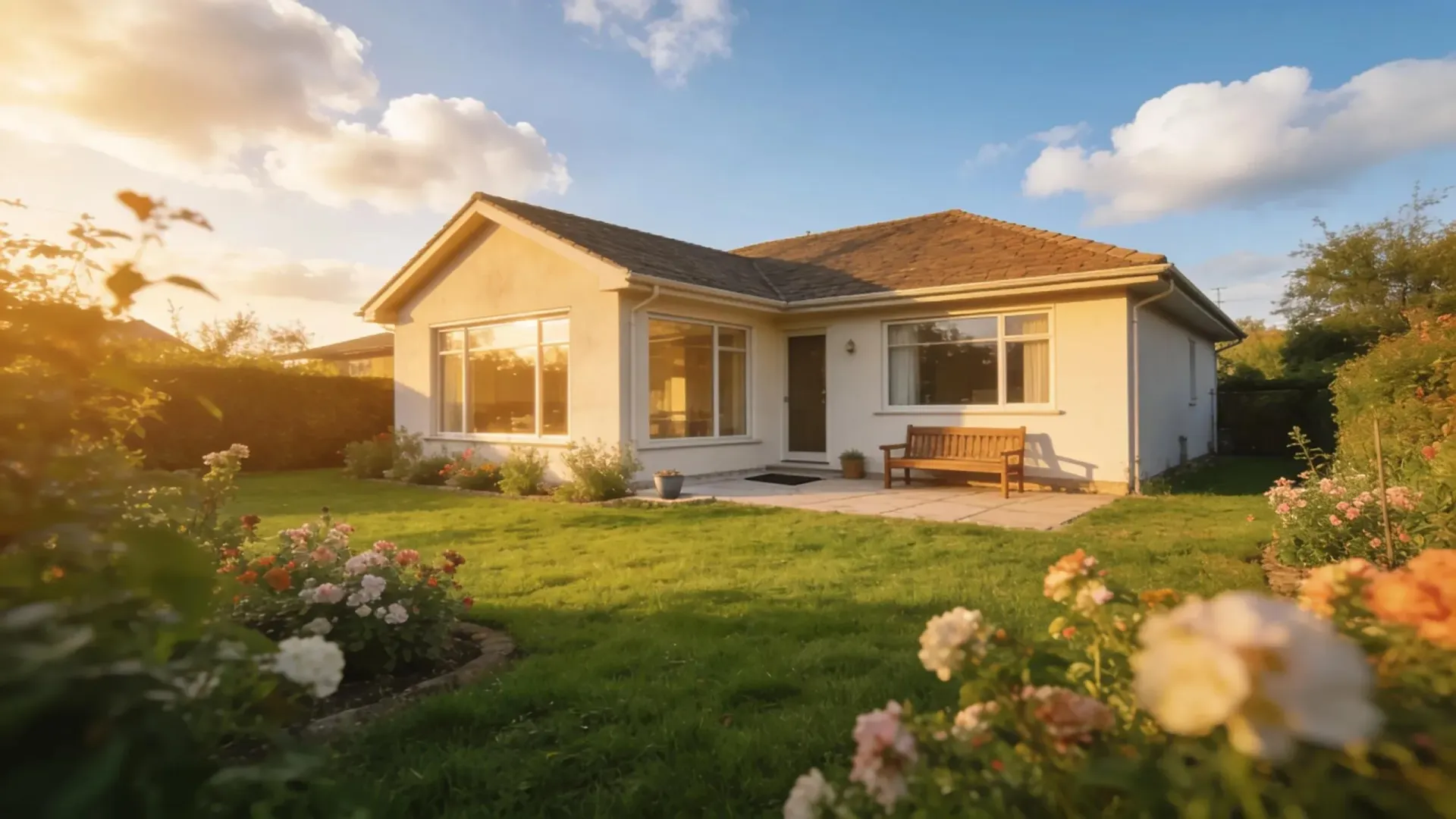Single story residential home in Pierce County WA sold as-is without making repairs or landscaping u