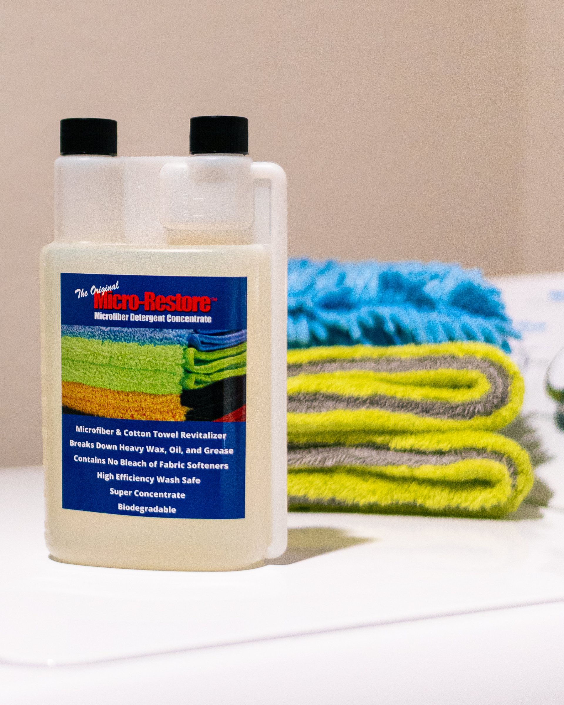MicroRestore Microfiber Laundry Detergent Concentrate