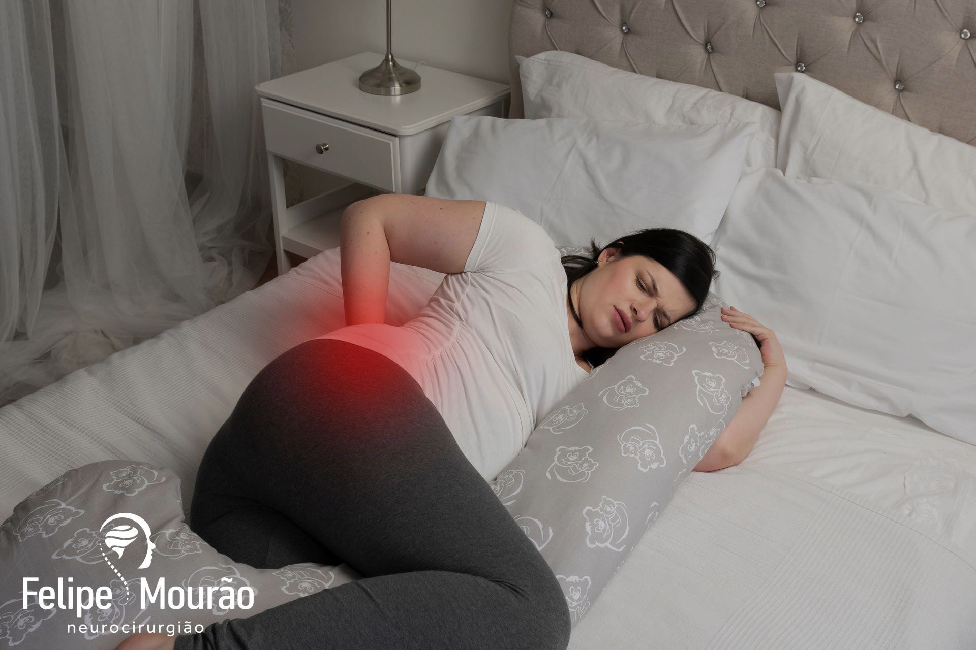 Quais os sintomas que a coluna está inflamada