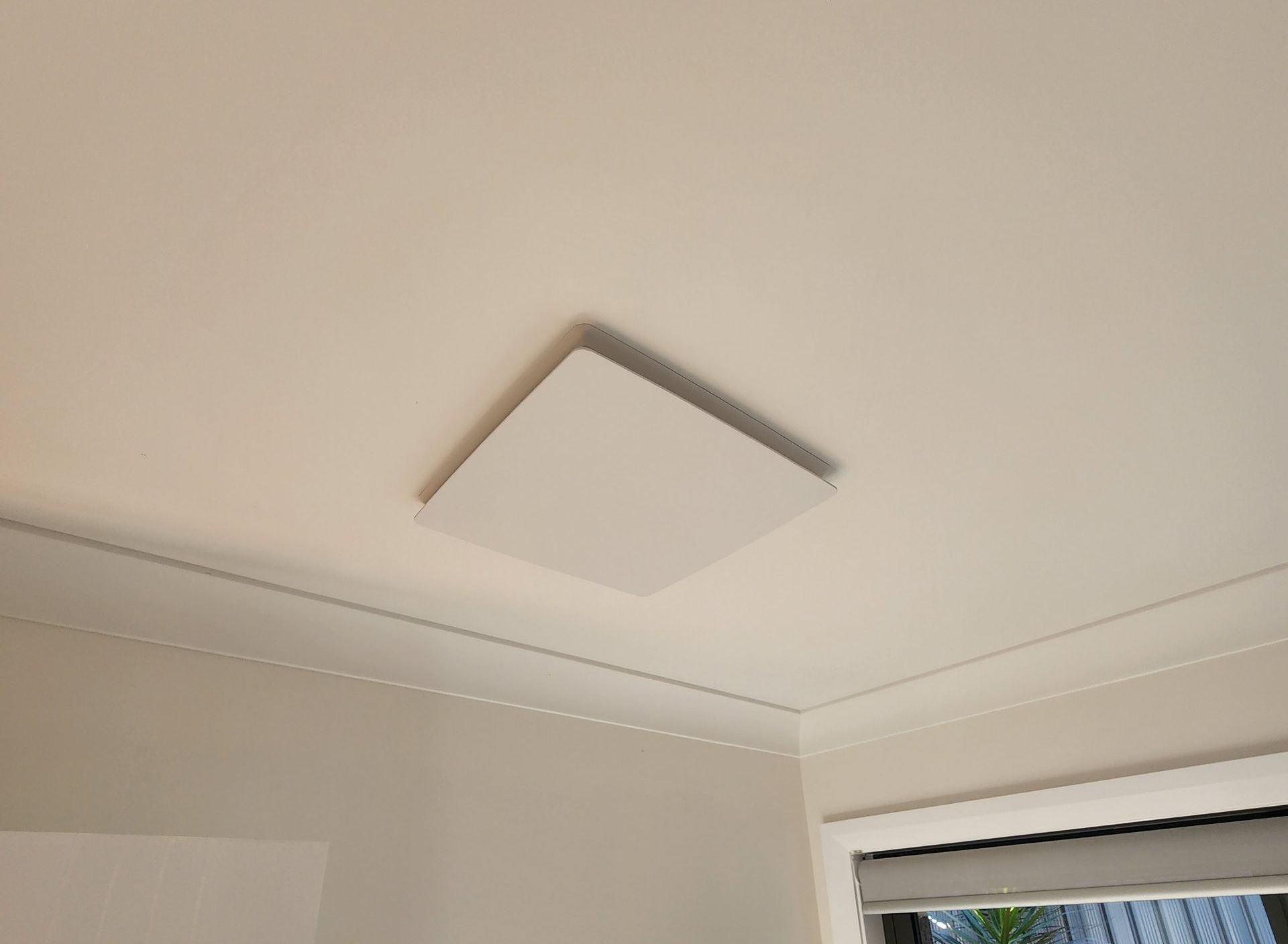 Bathroom ventilation installed by Lakeside Air & Electrical.
