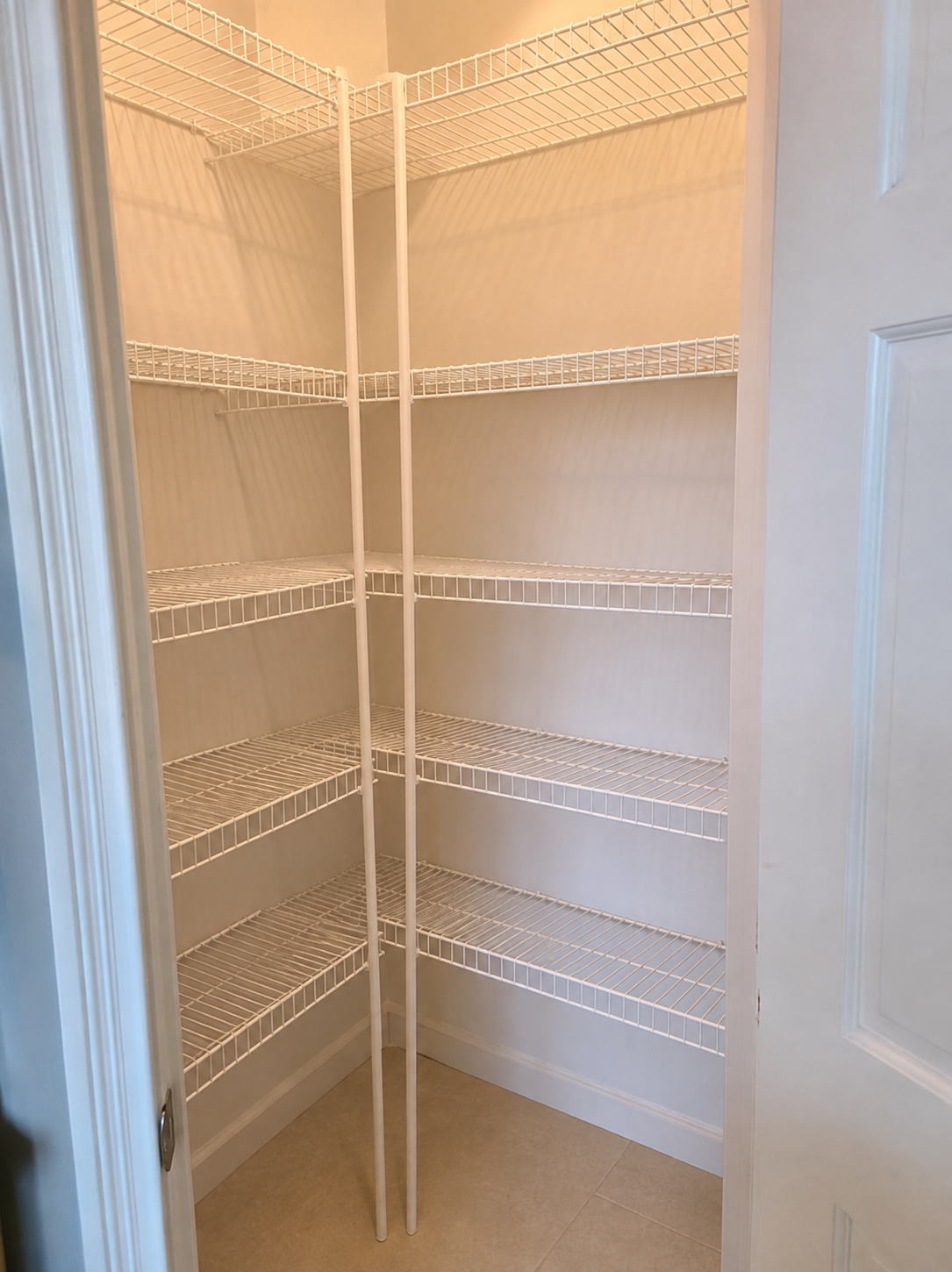 after pantry replacement