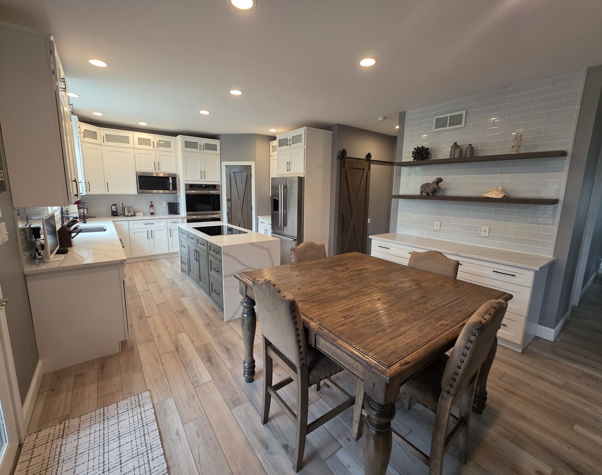 before and after kitchen remodel