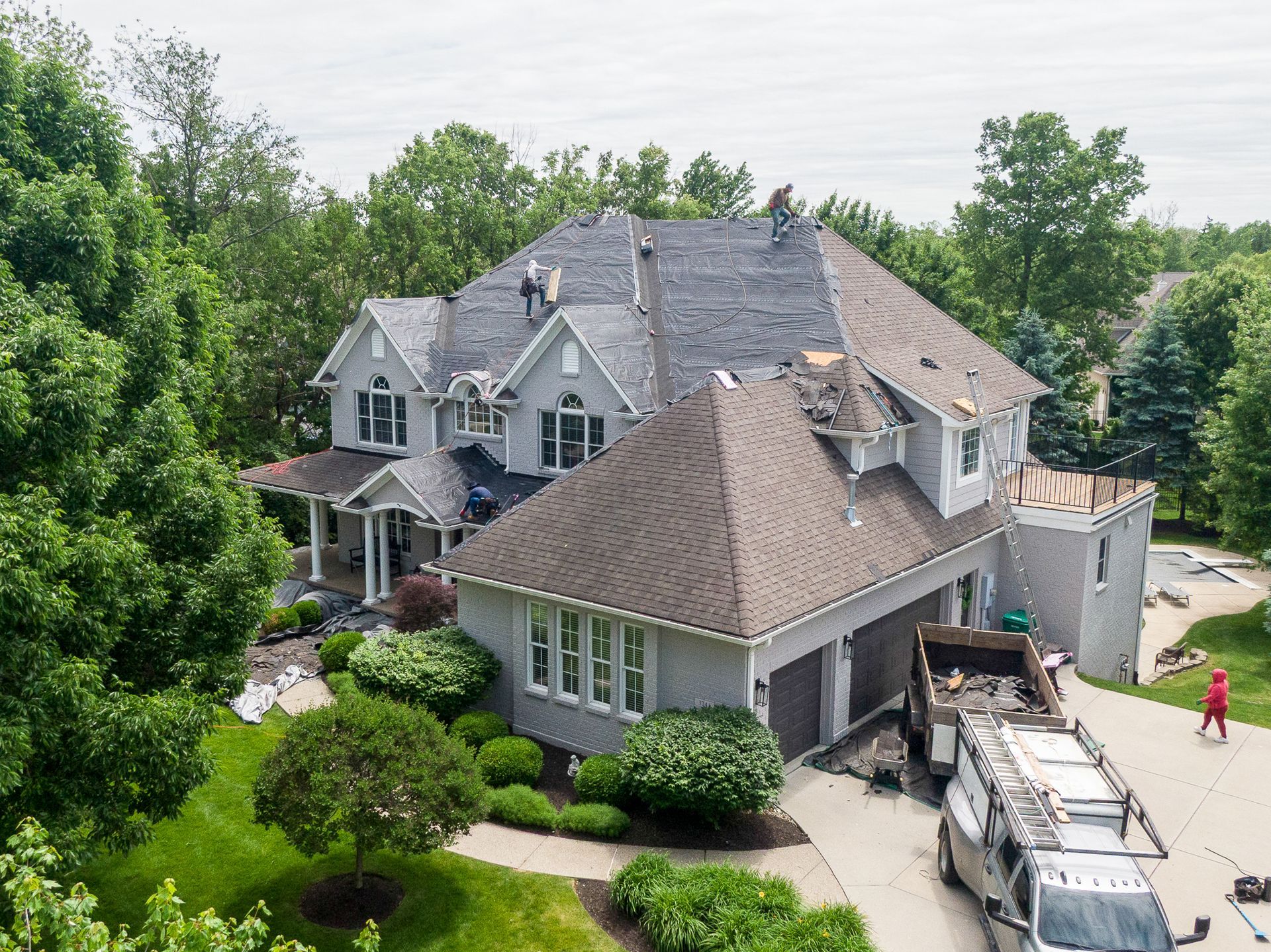 roofing project