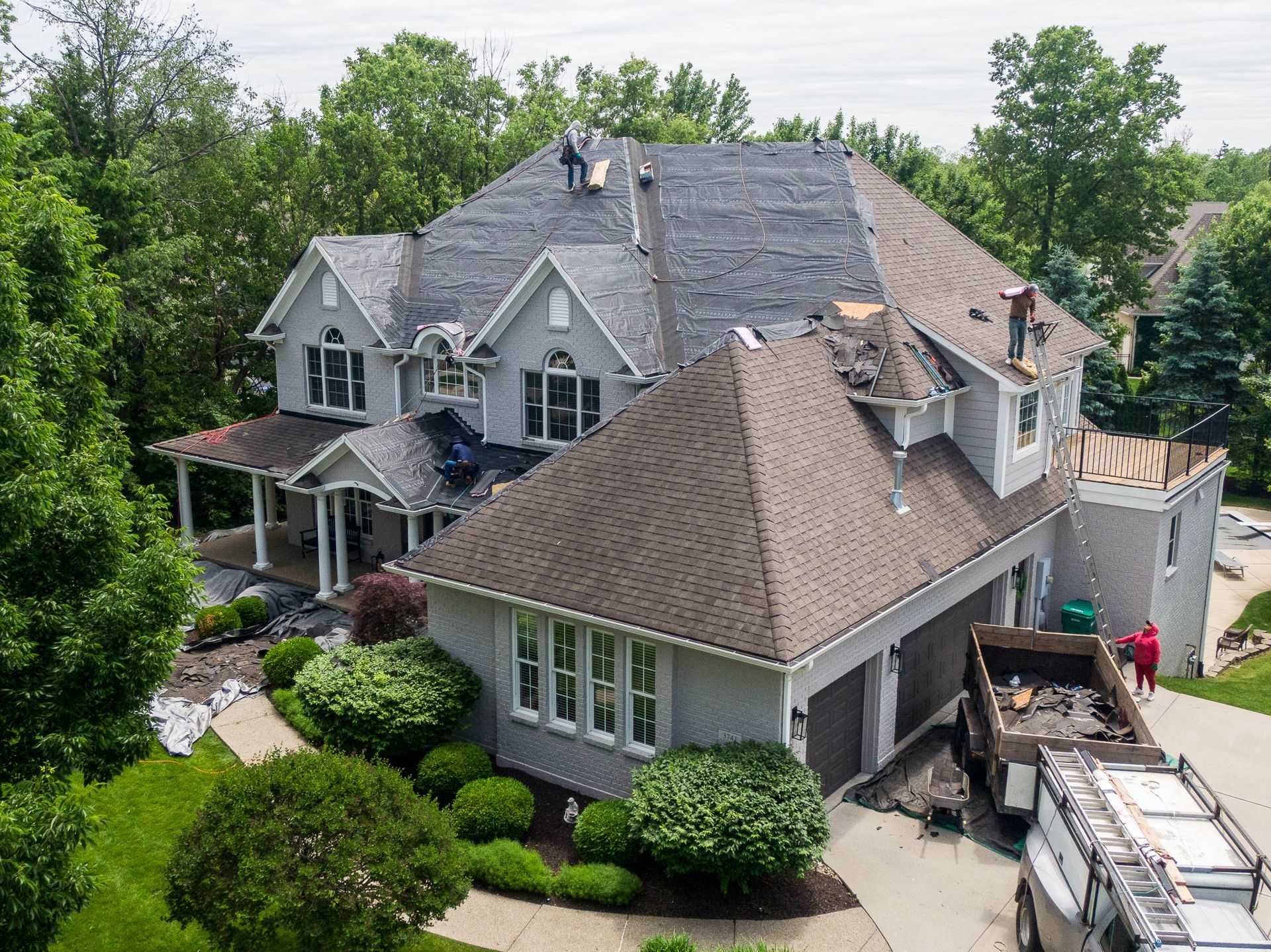 roofing project