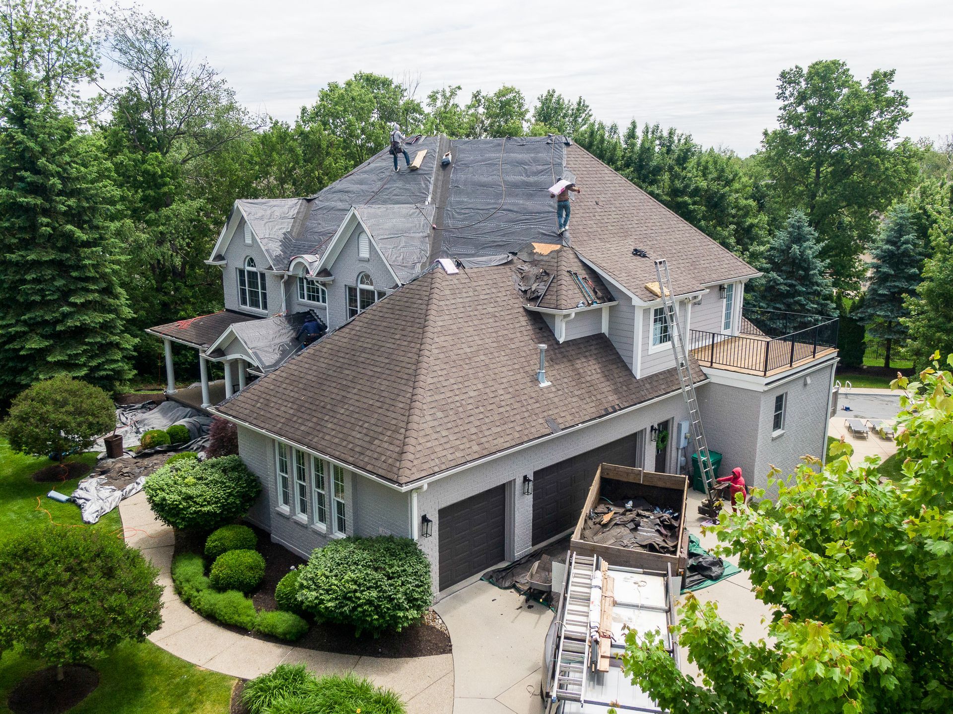 roofing project