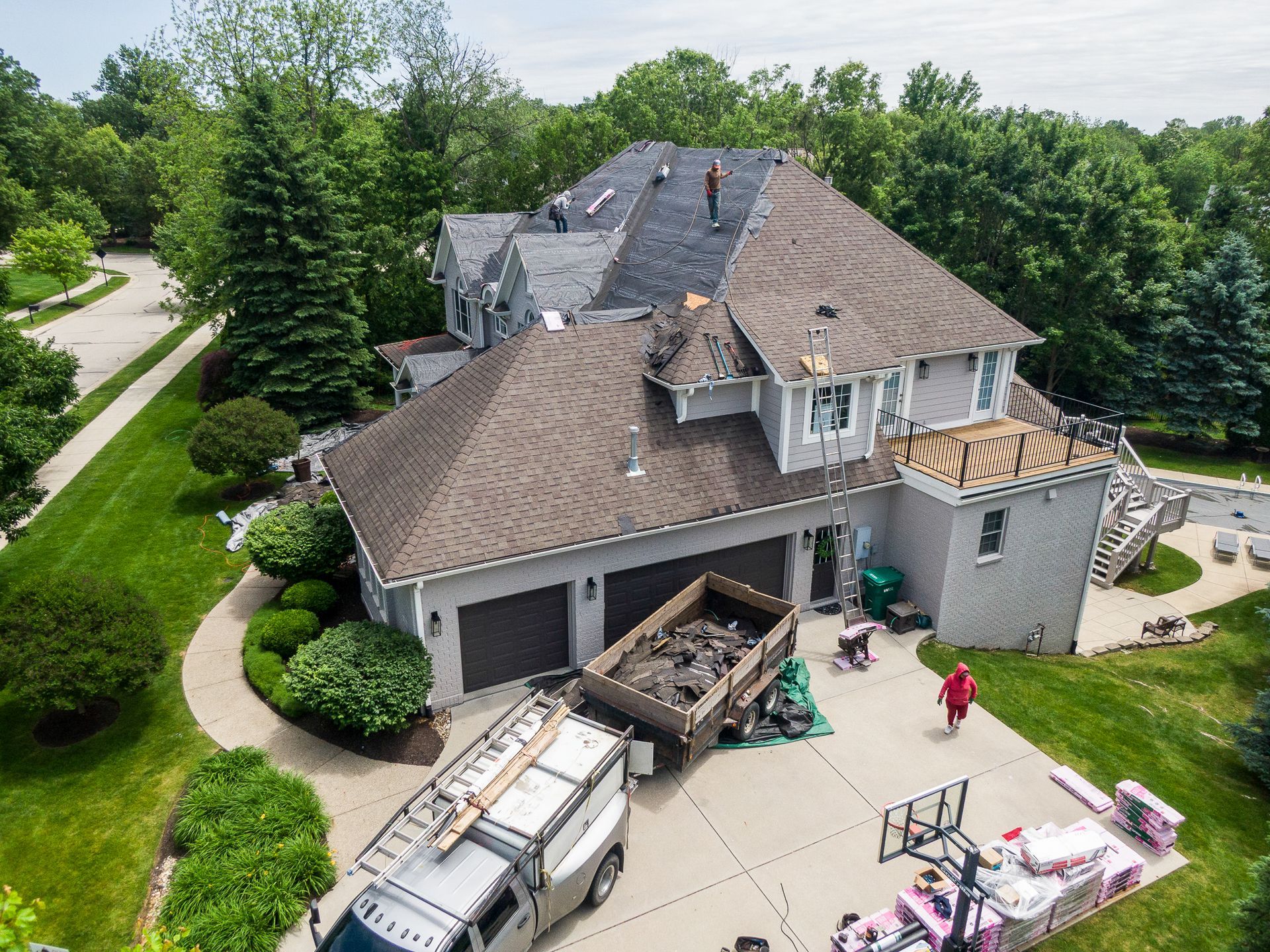 roofing project