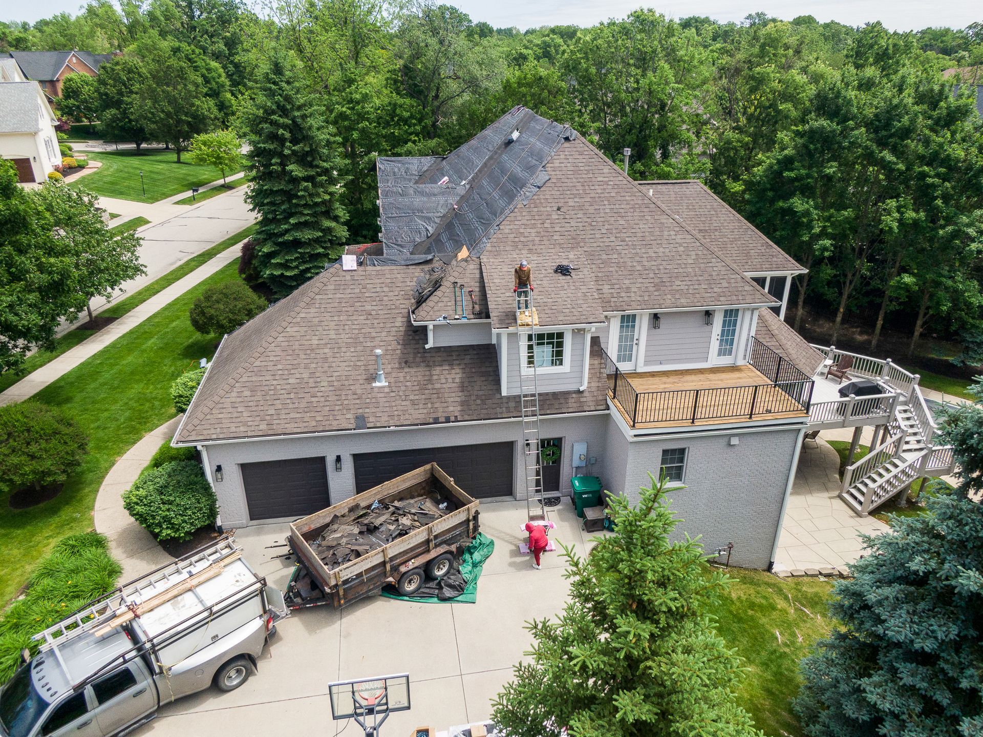 roofing project