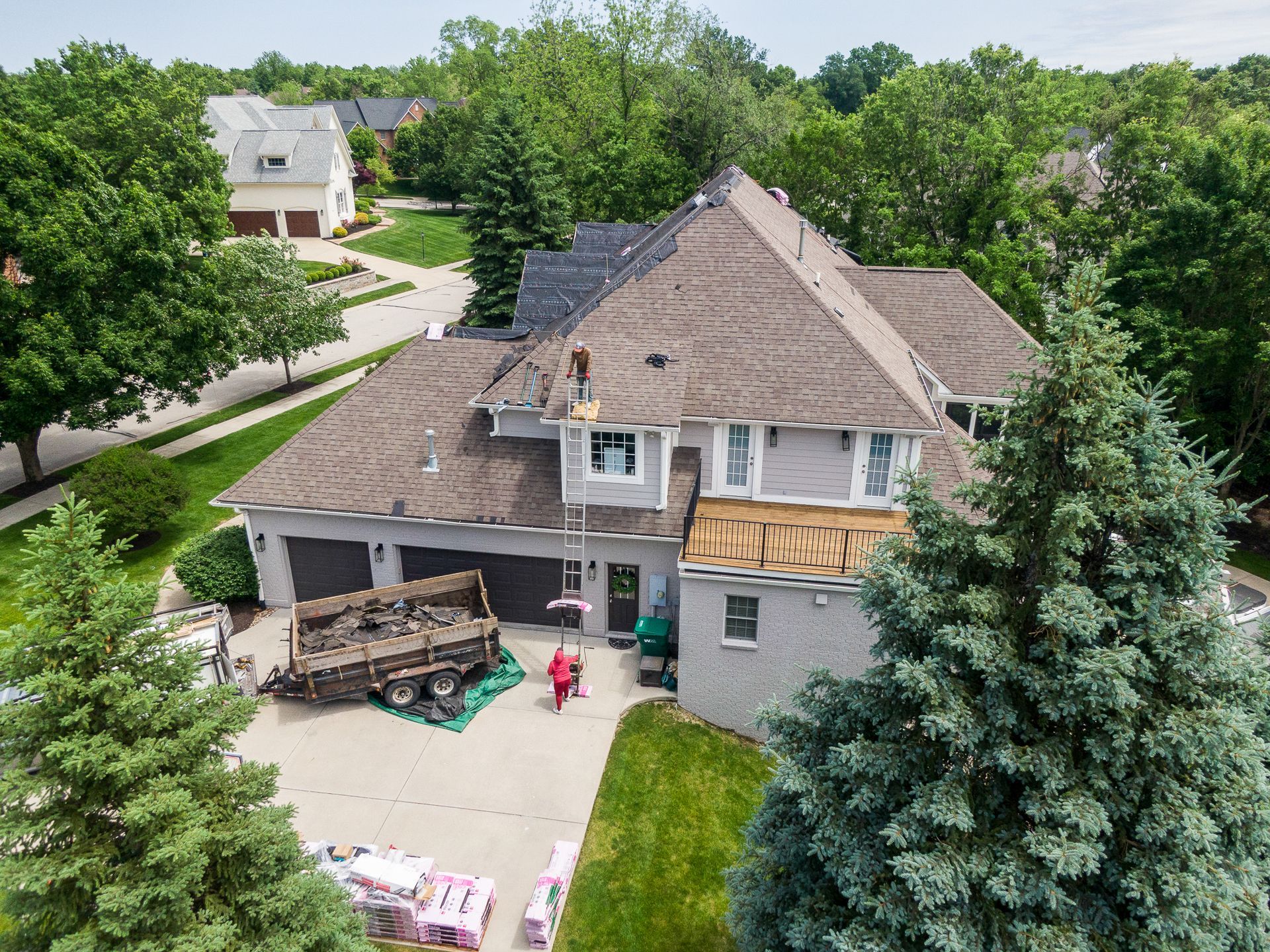 roofing project