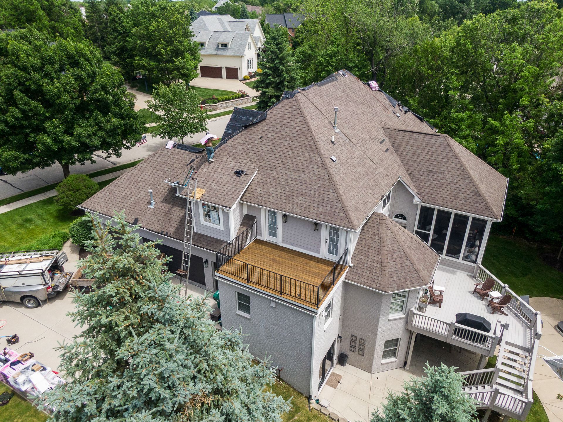 roofing project