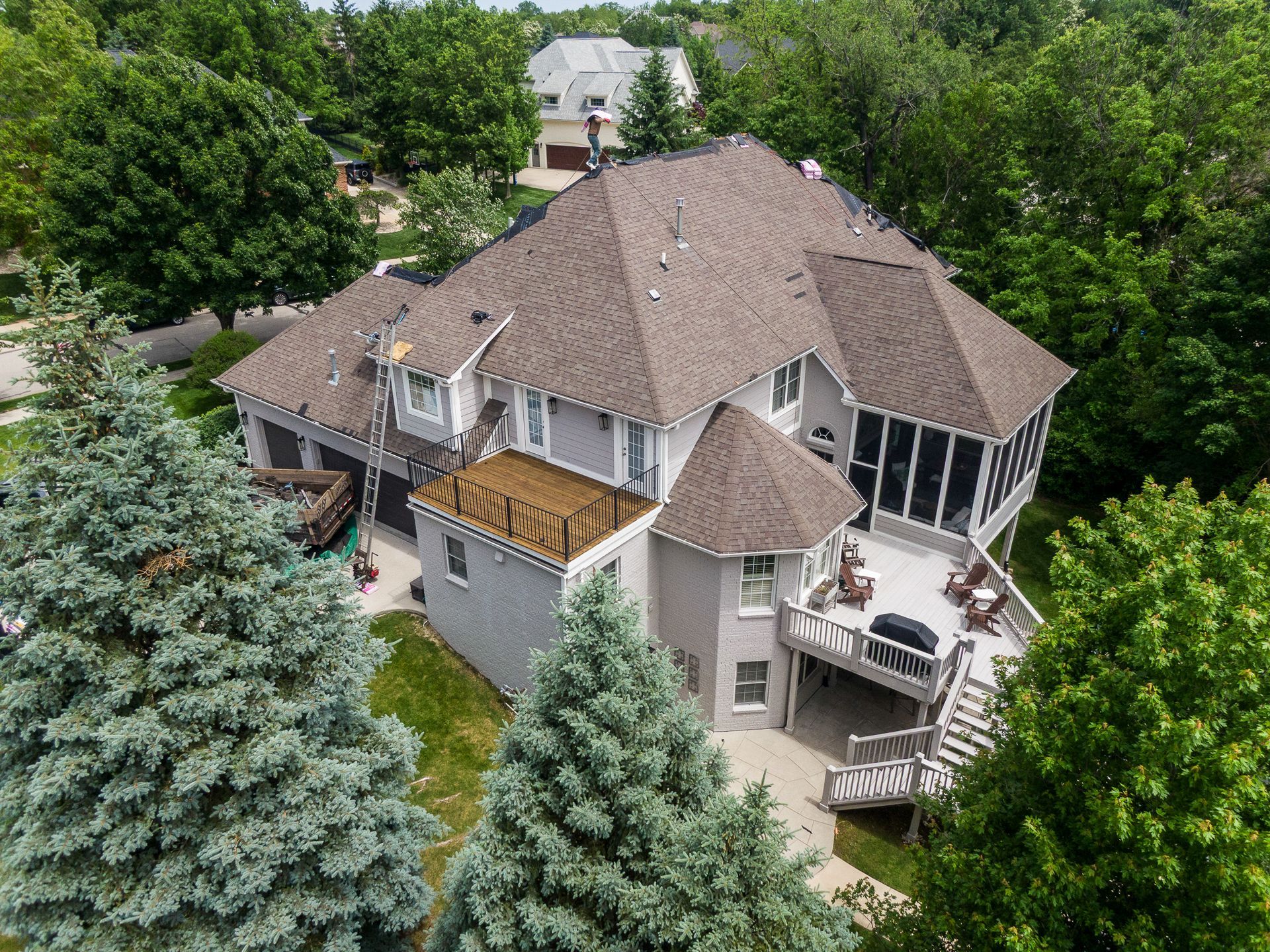 roofing project