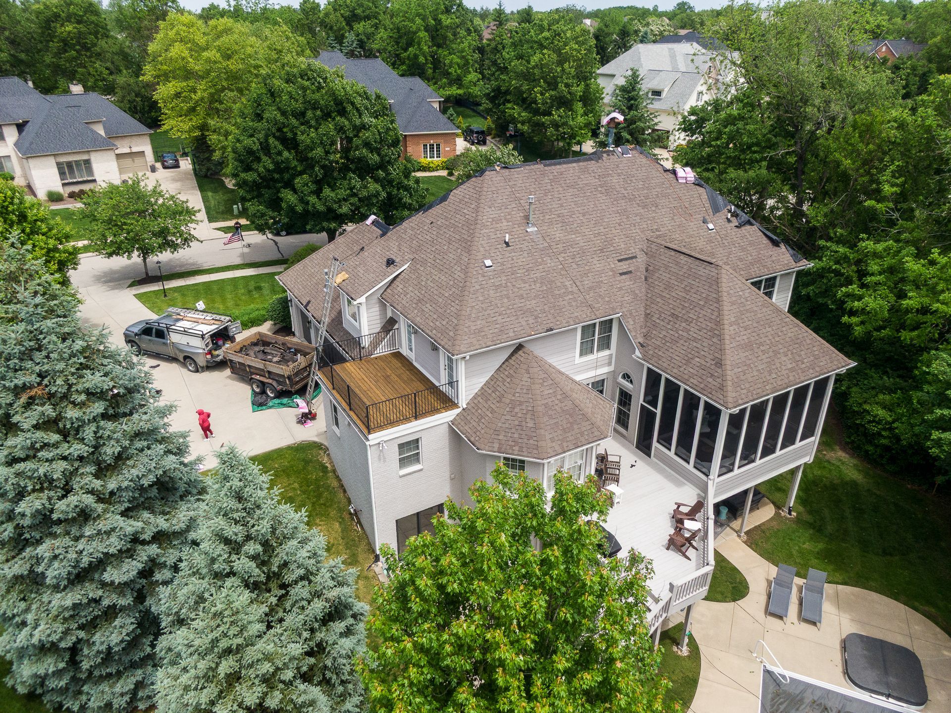 roofing project