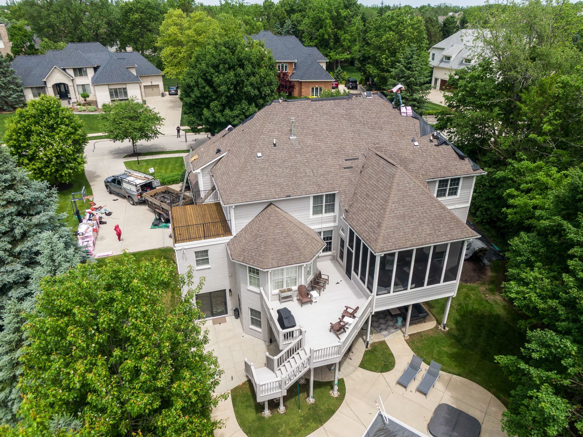 roofing project