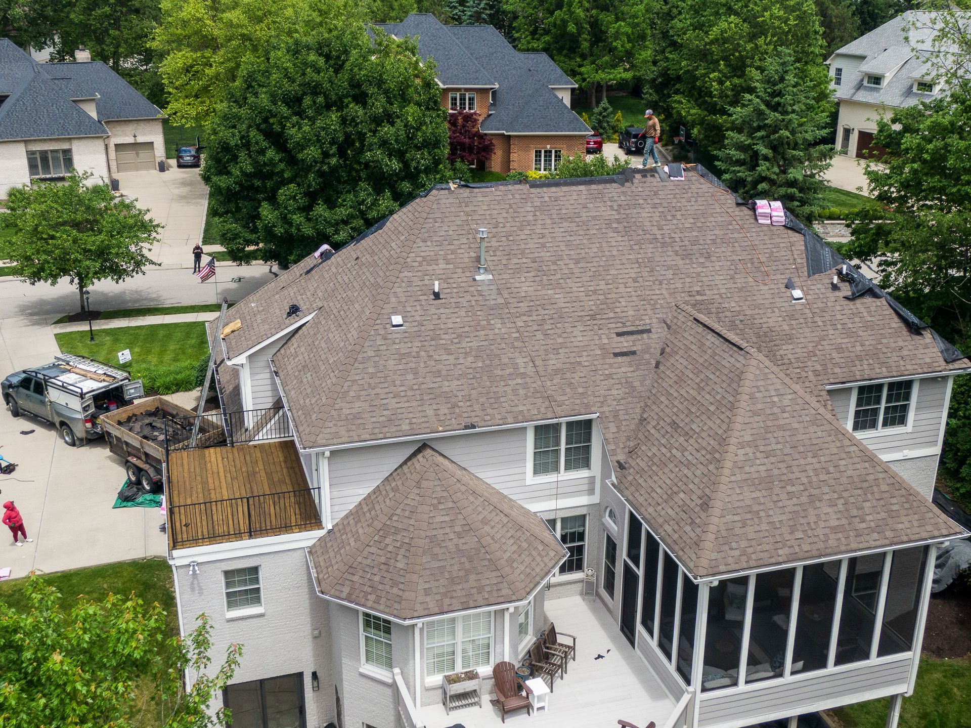 roofing project
