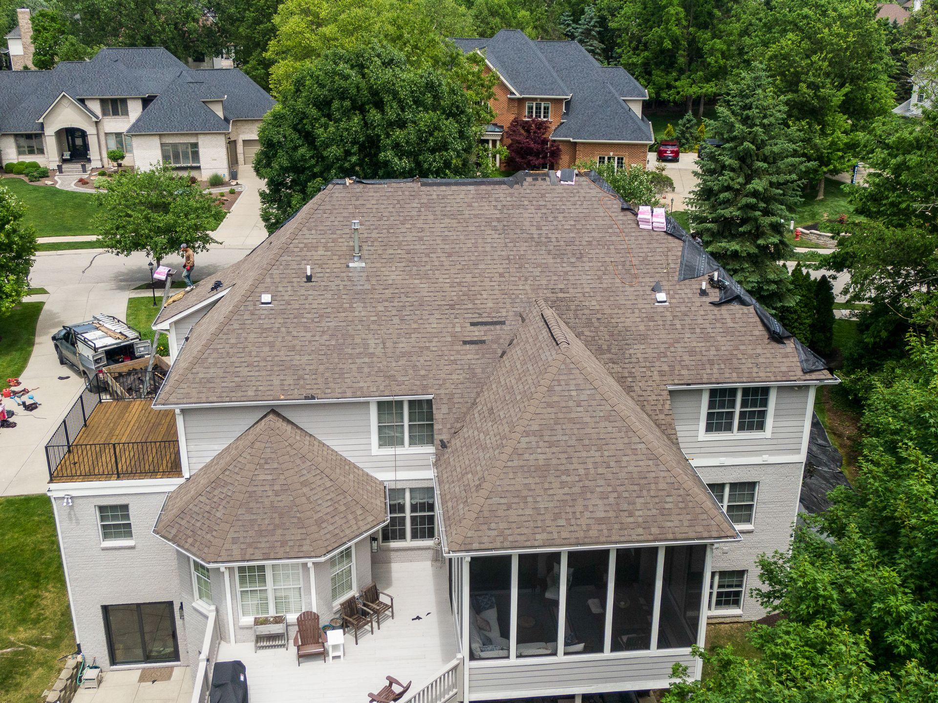 roofing project
