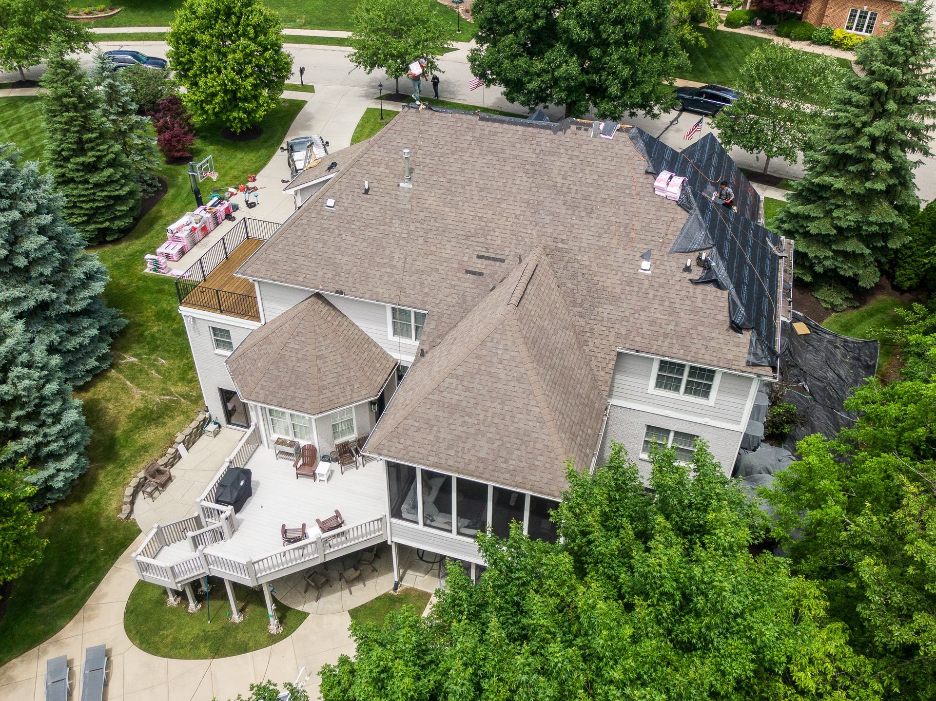 roofing project